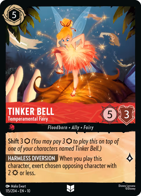 Tinker Bell - Temperamental Fairy (WIW 115)