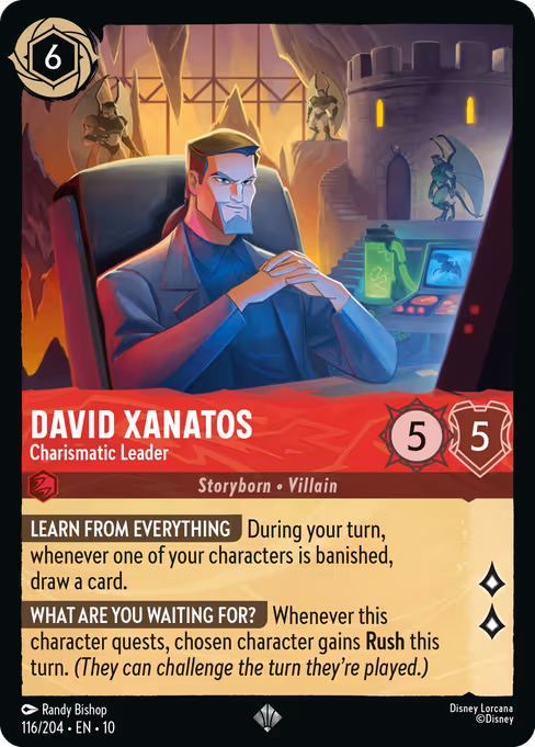 David Xanatos - Charismatic Leader (WIW 116)
