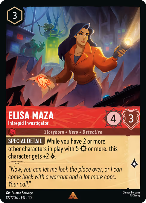 Elisa Maza - Intrepid Investigator (WIW 122)