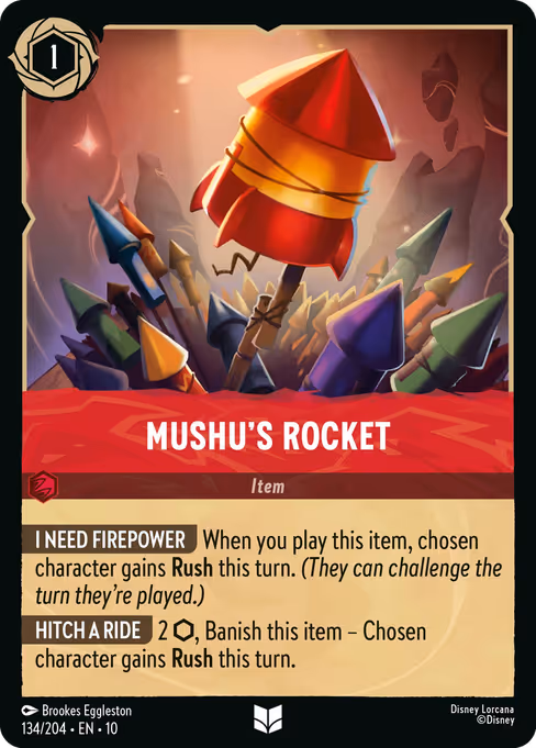 Mushu's Rocket (WIW 134)