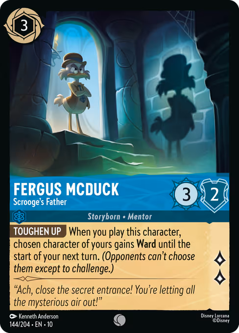 Fergus McDuck - Scrooge's Father (WIW 144)