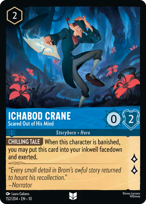 Ichabod Crane - Scared Out of His Mind (WIW 152)