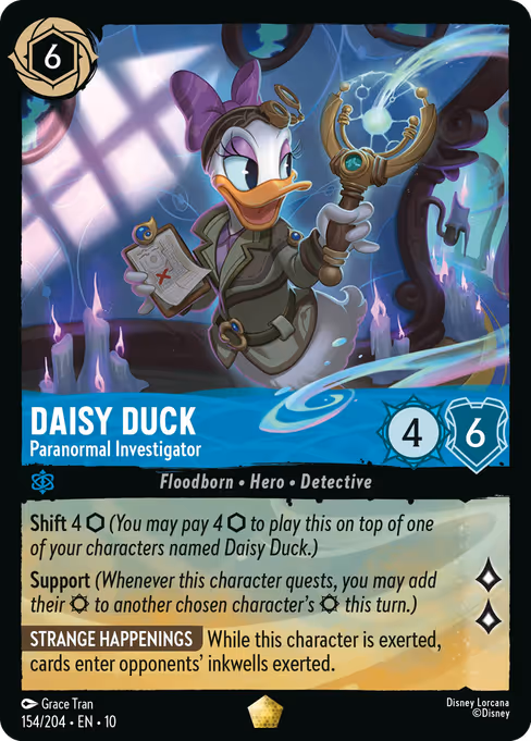Daisy Duck - Paranormal Investigator (WIW 154)