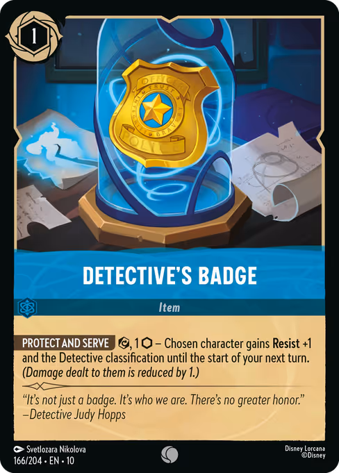 Detective's Badge (WIW 166)