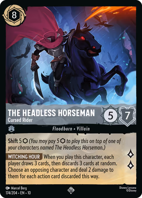 The Headless Horseman - Cursed Rider (WIW 174)