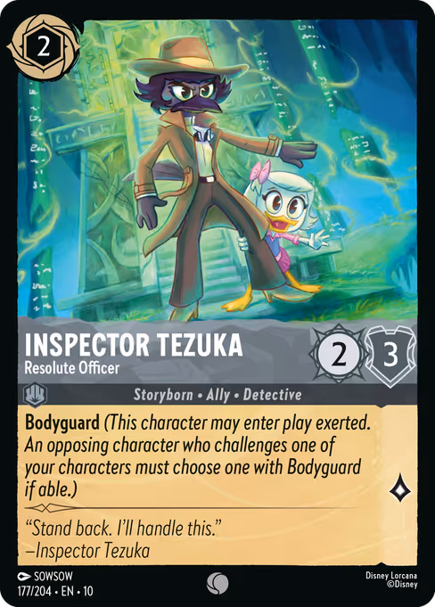 Inspector Tezuka - Resolute Officer (WIW 177)