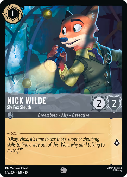 Nick Wilde - Sly Fox Sleuth (WIW 178)