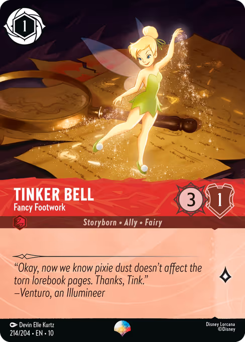 Tinker Bell - Fancy Footwork (Epic) (10 214)