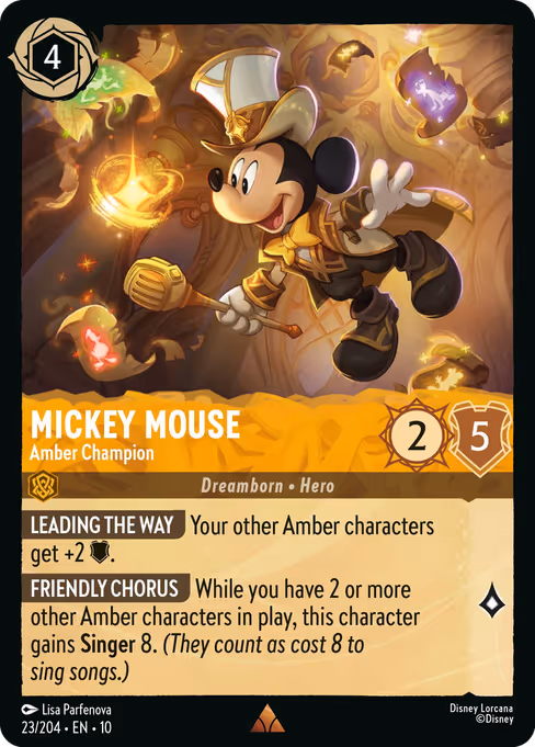 Mickey Mouse - Amber Champion (WIW 23)