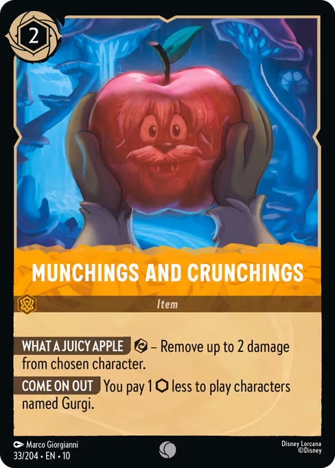 Munchings and Crunchings (WIW 33)