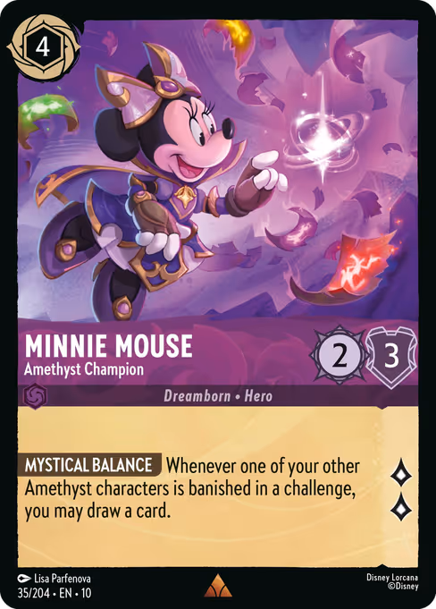 Minnie Mouse - Amethyst Champion (WIW 35)