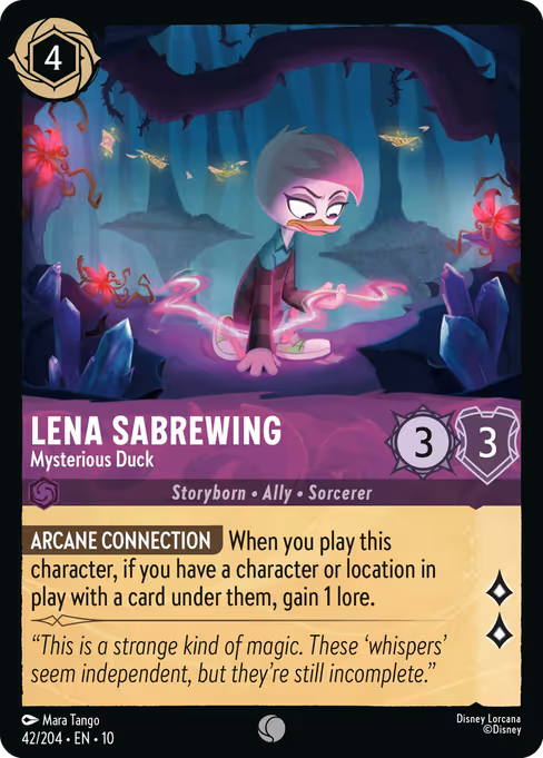 Lena Sabrewing - Mysterious Duck (WIW 42)