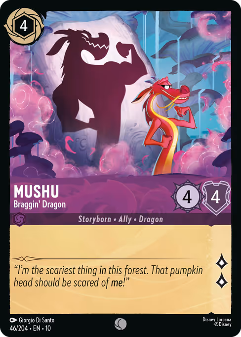 Mushu - Braggin' Dragon (WIW 46)
