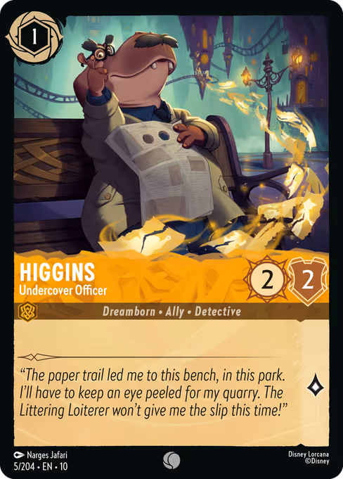 Higgins - Undercover Officer (WIW 5)
