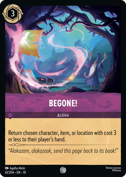 Begone! (WIW 61)