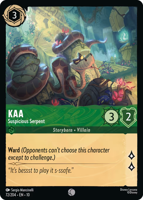 Kaa - Suspicious Serpent (WIW 72)