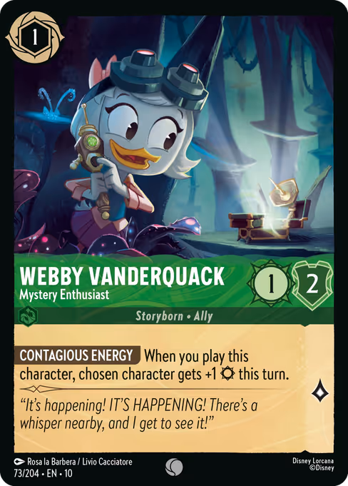 Webby Vanderquack - Mystery Enthusiast (WIW 73)