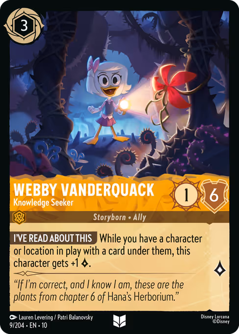 Webby Vanderquack - Knowledge Seeker (WIW 9)