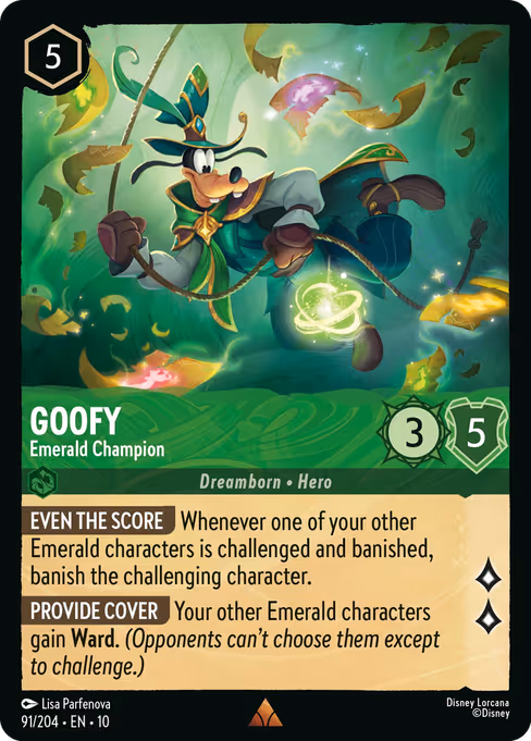 Goofy - Emerald Champion (WIW 91)