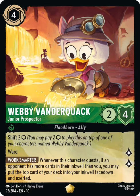 Webby Vanderquack - Junior Prospector (WIW 93)