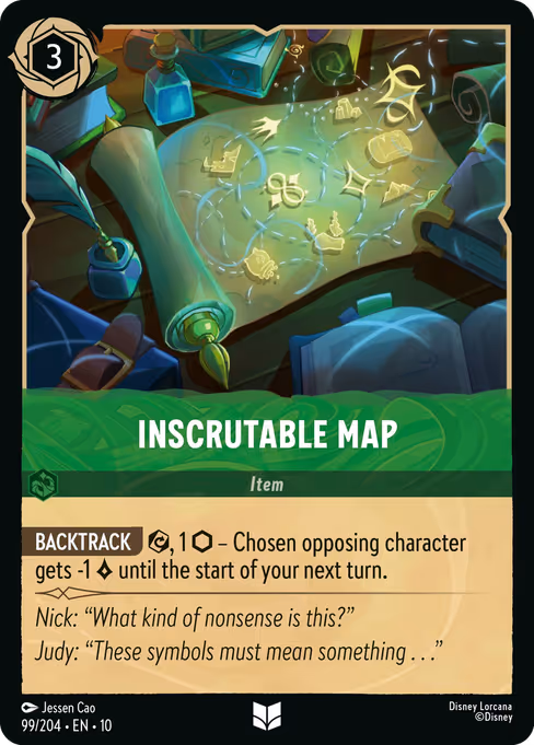 Inscrutable Map (WIW 99)