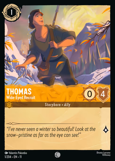 Thomas - Wide-Eyed Recruit (WSP 1)