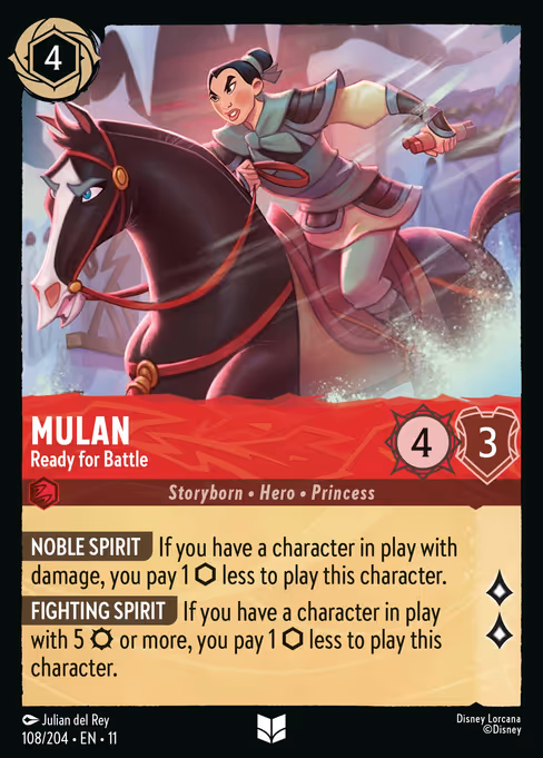 Mulan - Ready for Battle (WSP 108)
