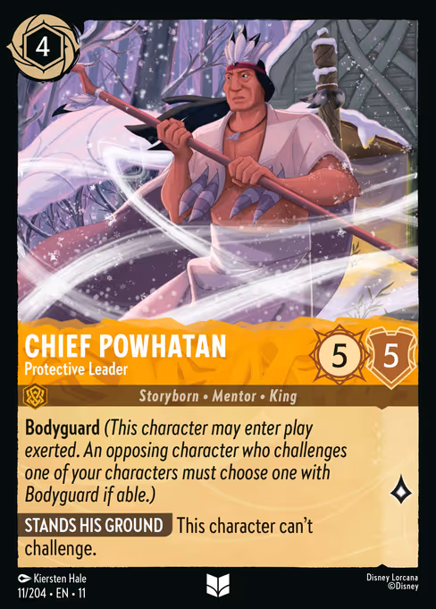 Chief Powhatan - Protective Leader (WSP 11)