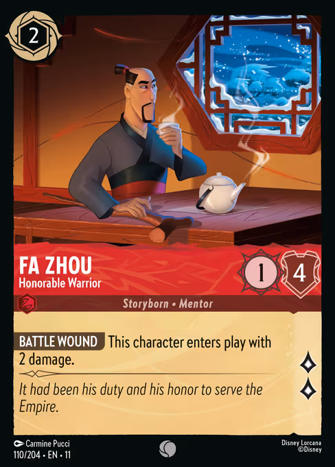 Fa Zhou - Honorable Warrior (WSP 110)