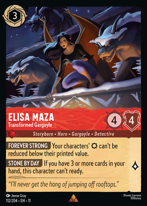 Elisa Maza - Transformed Gargoyle (WSP 112)