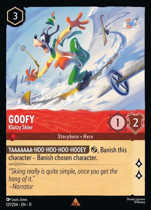 Goofy - Klutzy Skier (WSP 121)
