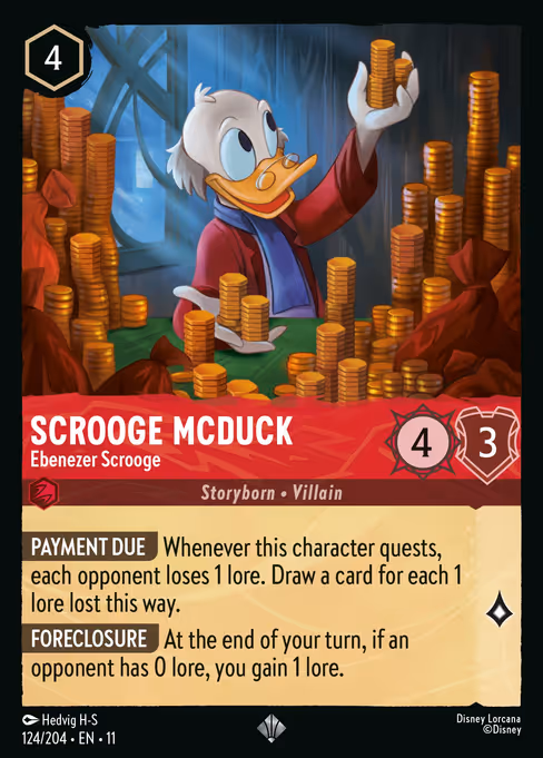 Scrooge McDuck - Ebenezer Scrooge (WSP 124)