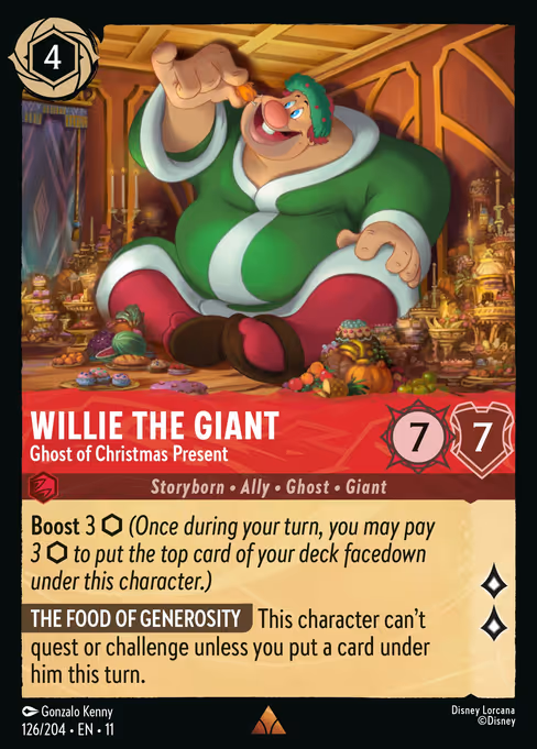 Willie the Giant - Ghost of Christmas Present (WSP 126)