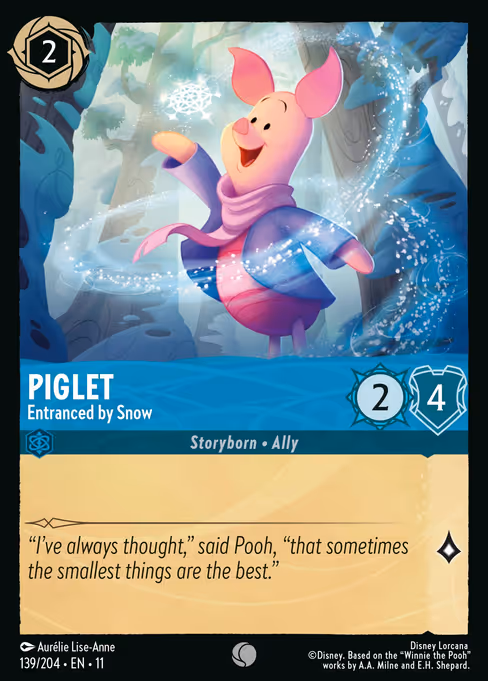 Piglet - Entranced by Snow (WSP 139)