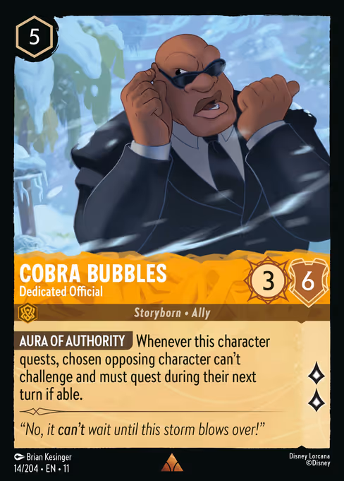 Cobra Bubbles - Dedicated Official (WSP 14)