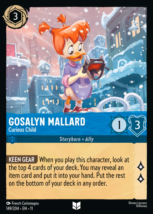 Gosalyn Mallard - Curious Child (WSP 149)