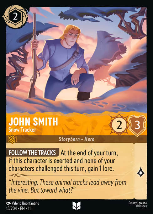John Smith - Snow Tracker (WSP 15)