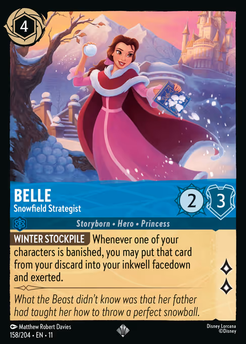 Belle - Snowfield Strategist (WSP 158)