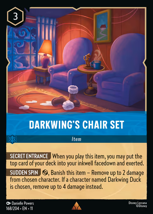 Darkwing's Chair Set (WSP 168)