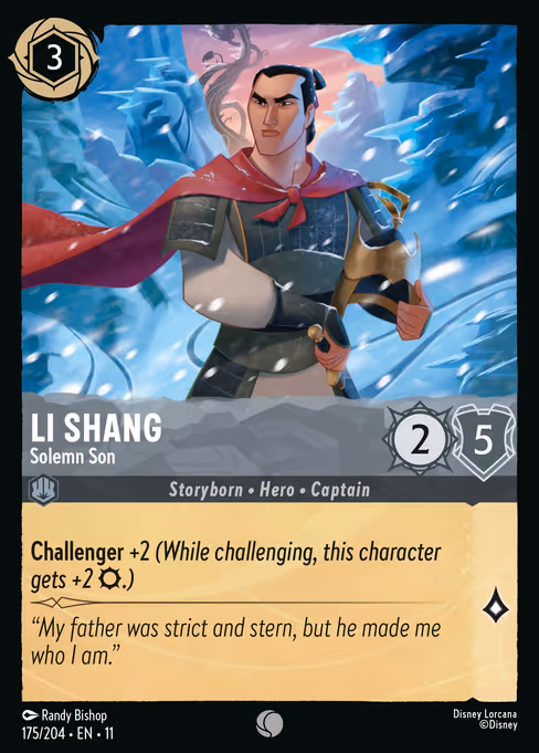 Li Shang - Solemn Son (WSP 175)