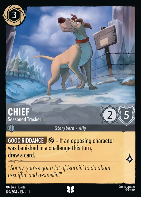 Chief - Seasoned Tracker (WSP 179)