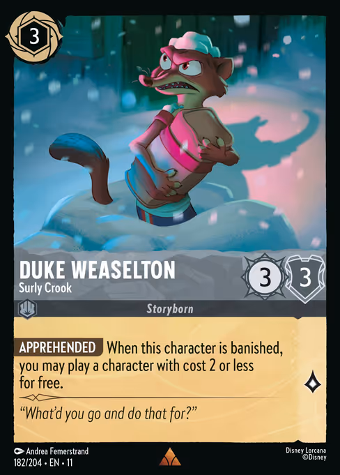 Duke Weaselton - Surly Crook (WSP 182)