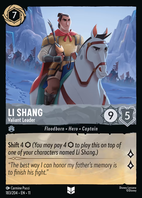 Li Shang - Valiant Leader (WSP 183)