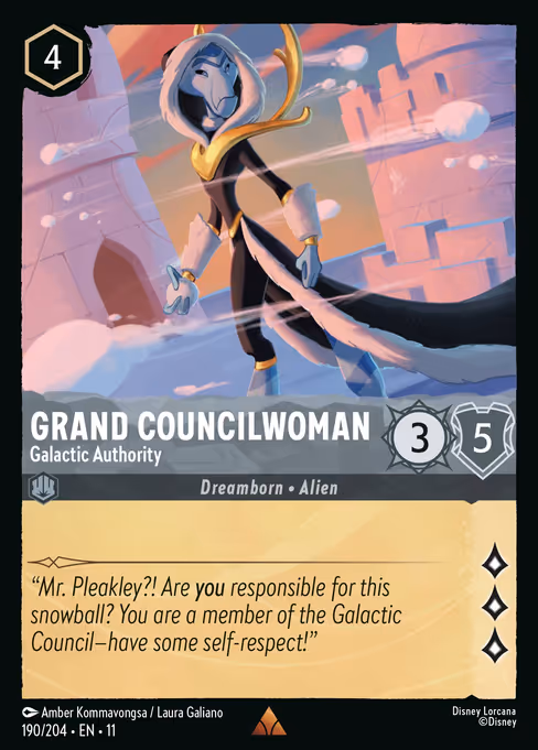 Grand Councilwoman - Galactic Authority (WSP 190)