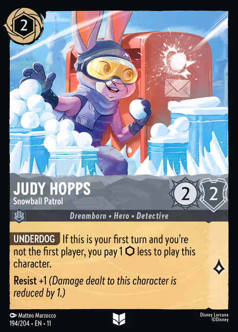 Judy Hopps - Snowball Patrol (WSP 194)