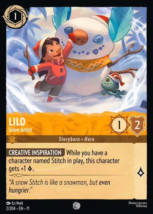 Lilo - Snow Artist (WSP 2)