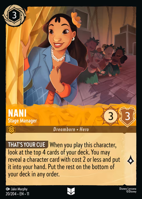 Nani - Stage Manager (WSP 20)