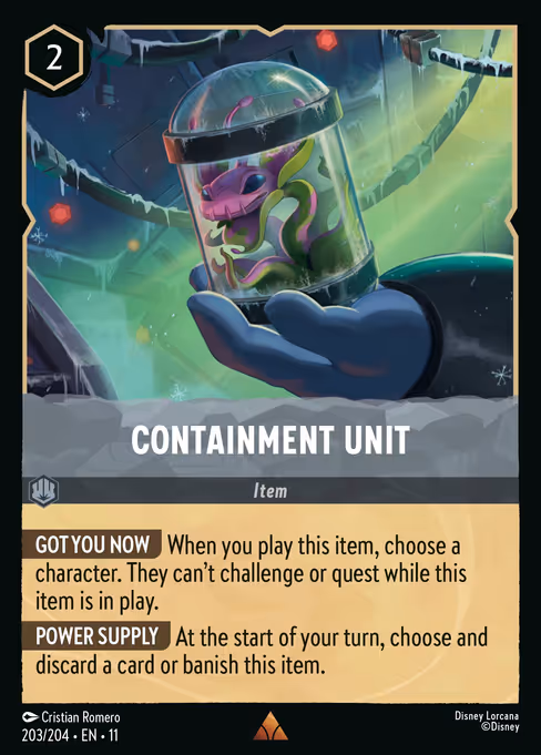 Containment Unit (WSP 203)