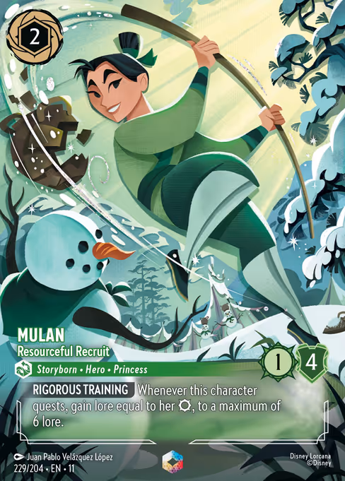 Mulan - Resourceful Recruit (WSP 229)