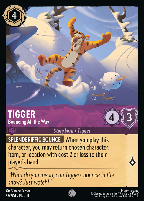 Tigger - Bouncing All the Way (WSP 37)